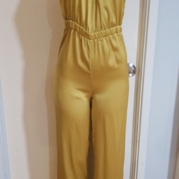 Emory Park Jumpsuit small gree second skin pre-owned - Picture 3 of 15